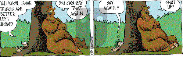 The Grizzwells on Thursday April 14, 2011 Comic Strip