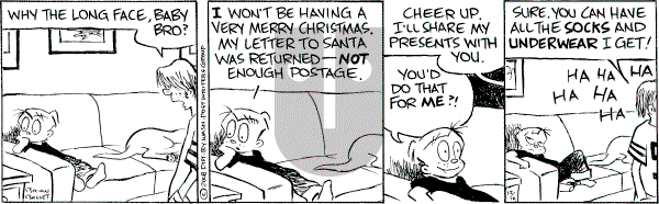 Red and Rover on Tuesday December 16, 2008 Comic Strip