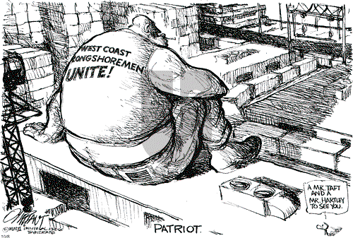 Pat Oliphant on Tuesday October 8, 2002 Comic Strip
