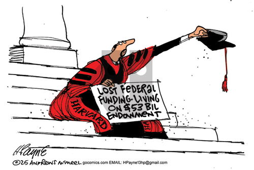 Henry Payne on Thursday May 29, 2025 Comic Strip