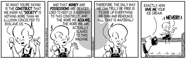 Cow and Boy Classics on Tuesday August 22, 2006 Comic Strip