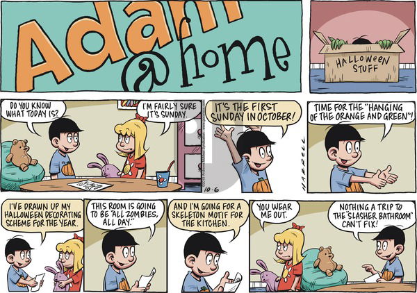 Adam@Home on Sunday October 6, 2019 Comic Strip