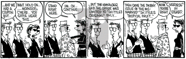 Monty on Saturday April 5, 2003 Comic Strip