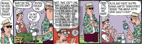 Monty on Friday December 6, 2013 Comic Strip