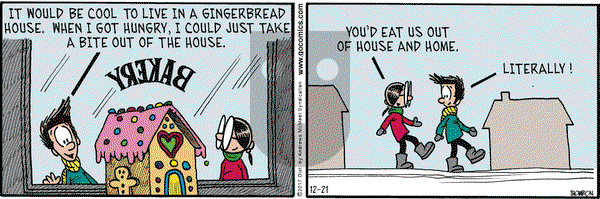 Grand Avenue on Thursday December 21, 2017 Comic Strip