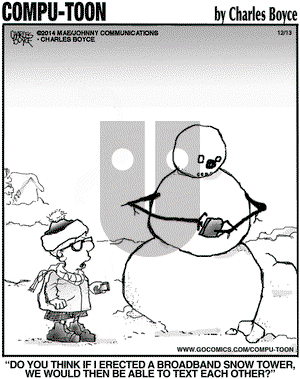 Compu-toon on Saturday December 13, 2014 Comic Strip