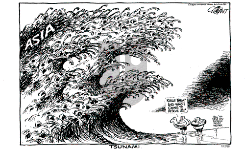 Pat Oliphant on Monday January 12, 1998 Comic Strip