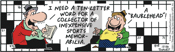 Frank and Ernest on Monday December 26, 2011 Comic Strip