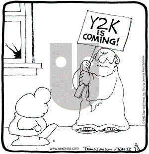 Ziggy on Saturday February 13, 1999 Comic Strip