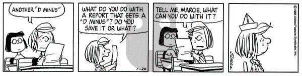 Peanuts on Thursday January 20, 1983 Comic Strip