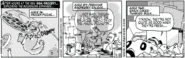 Over the Hedge on Friday April 18, 2003 Comic Strip