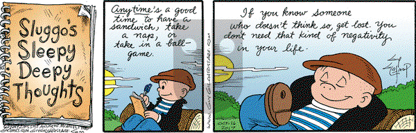Nancy on Monday October 16, 2017 Comic Strip