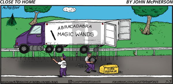 Close to Home - Sunday July 3, 2022 Comic Strip
