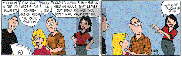 Luann on Thursday August 4, 2005 Comic Strip