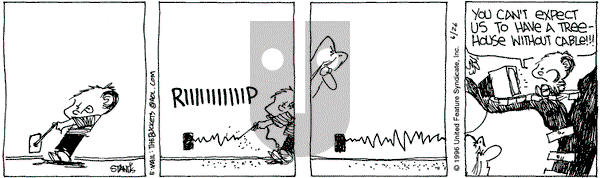 The Buckets on Wednesday June 26, 1996 Comic Strip