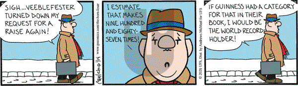 The Born Loser on Tuesday January 14, 2020 Comic Strip