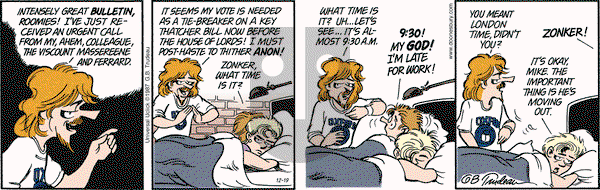 Doonesbury on Monday December 19, 2016 Comic Strip