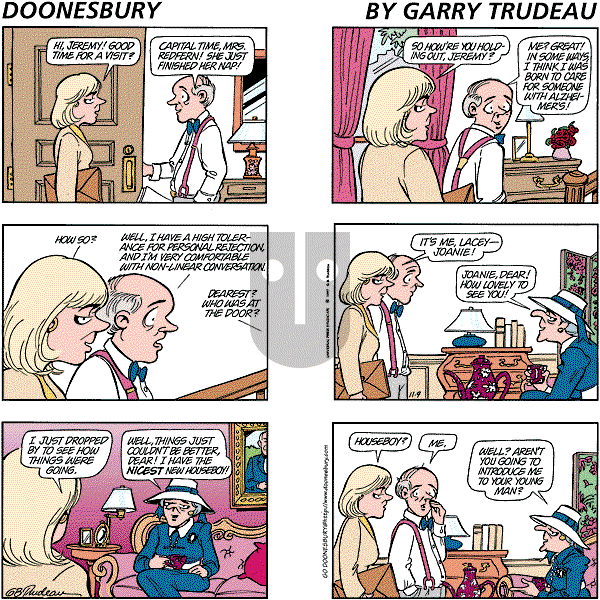 Doonesbury - Sunday November 9, 1997 Comic Strip