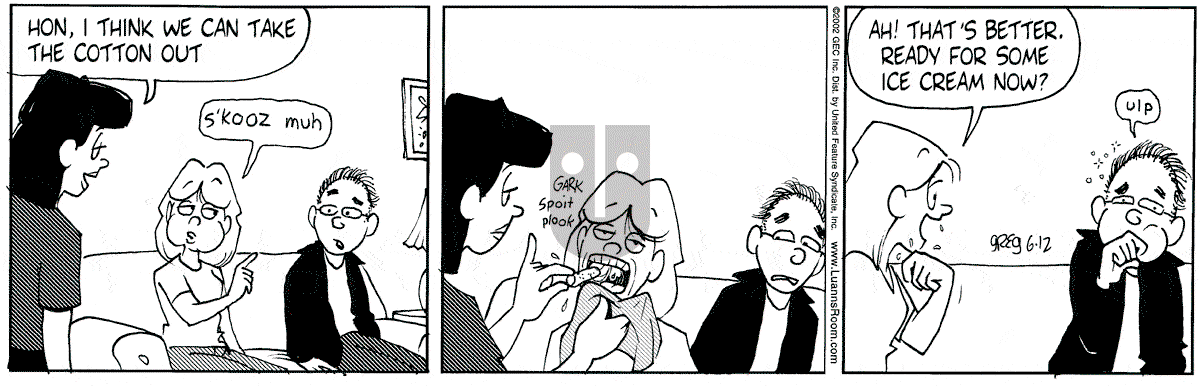 Luann - Wednesday June 12, 2002 Comic Strip