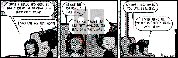 The Boondocks on Tuesday December 28, 2010 Comic Strip