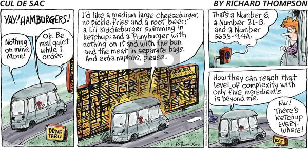 Cul de Sac on Sunday March 23, 2025 Comic Strip