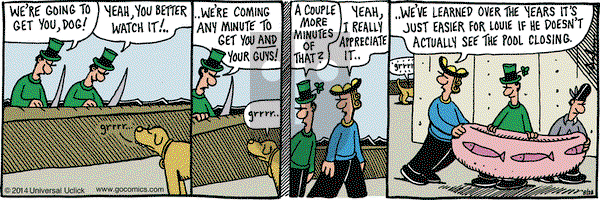 Overboard on Thursday August 28, 2014 Comic Strip