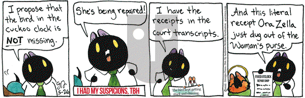 Breaking Cat News on Monday May 26, 2025 Comic Strip