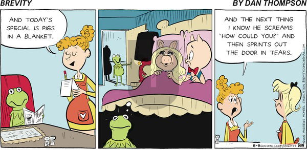 Brevity on Sunday June 9, 2019 Comic Strip