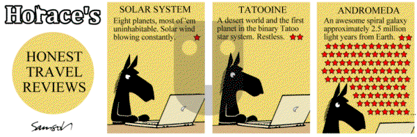 Dark Side of the Horse on Tuesday July 30, 2019 Comic Strip