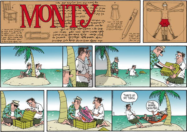 Monty on Sunday October 4, 2015 Comic Strip