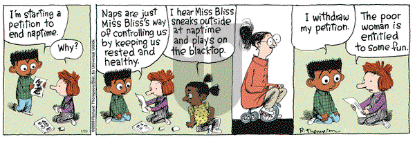 Cul de Sac on Thursday January 26, 2012 Comic Strip