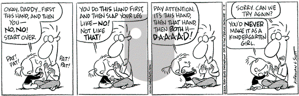 Baby Blues on Saturday February 19, 2000 Comic Strip