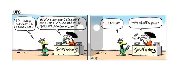 UFO on Wednesday March 26, 2025 Comic Strip