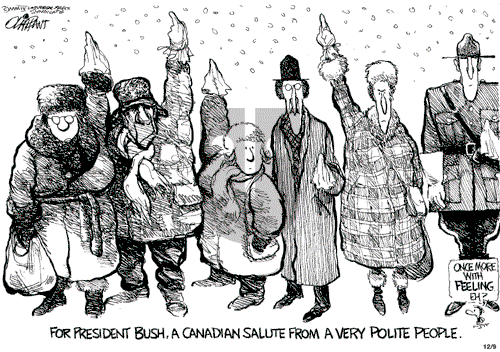 Pat Oliphant on Tuesday February 8, 2005 Comic Strip