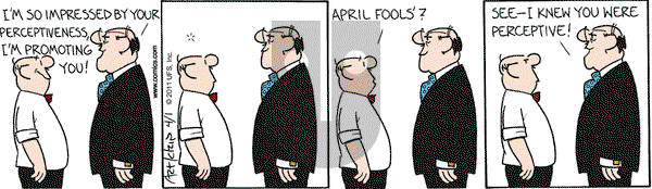 The Born Loser on Friday April 1, 2011 Comic Strip