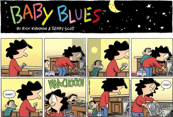 Baby Blues on Sunday March 4, 2007 Comic Strip