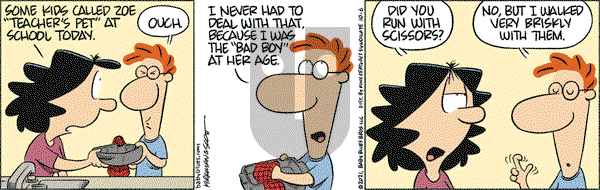Baby Blues on Wednesday October 6, 2021 Comic Strip