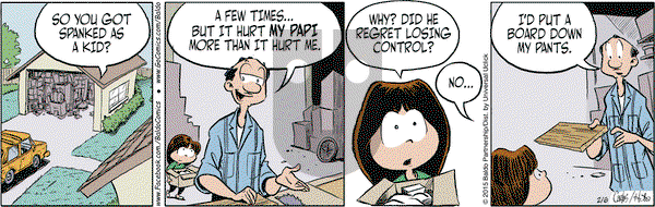 Baldo on Friday February 6, 2015 Comic Strip