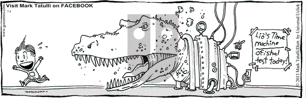 Lio on Thursday July 4, 2013 Comic Strip