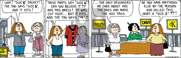 Cathy Classics - Friday October 26, 2012 Comic Strip