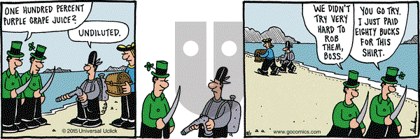 Overboard on Saturday August 1, 2015 Comic Strip