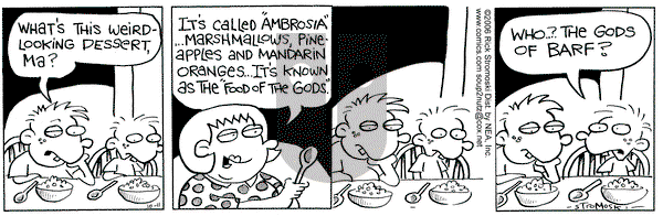 Soup to Nutz - Old on Wednesday October 11, 2006 Comic Strip