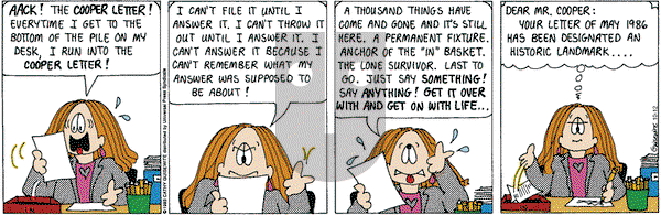 Cathy Classics on Thursday October 13, 2011 Comic Strip