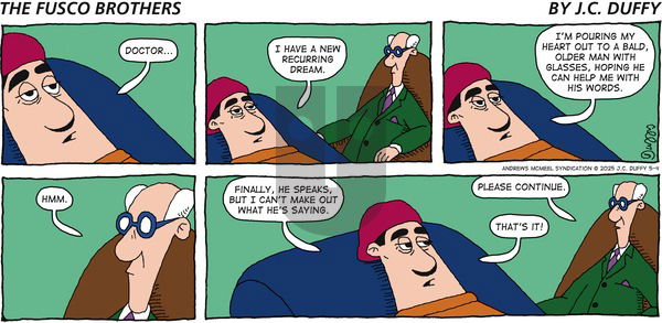 The Fusco Brothers on Sunday May 4, 2025 Comic Strip