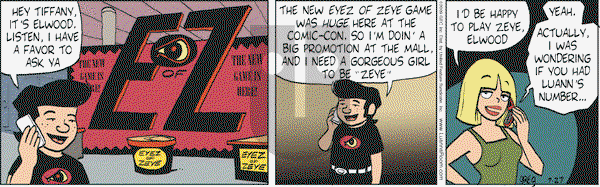 Luann on Monday July 27, 2009 Comic Strip