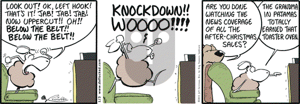 DeFlocked on Saturday January 3, 2015 Comic Strip