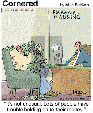 Cornered on Tuesday May 14, 2019 Comic Strip