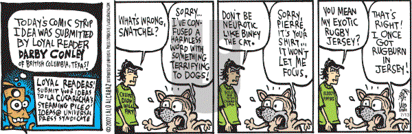 La Cucaracha on Friday July 13, 2007 Comic Strip