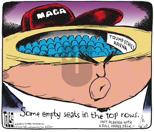 Tom Toles on Tuesday June 23, 2020 Comic Strip
