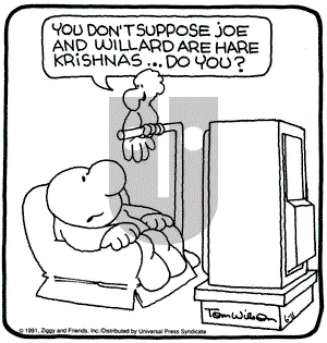 Ziggy on Tuesday June 11, 1991 Comic Strip